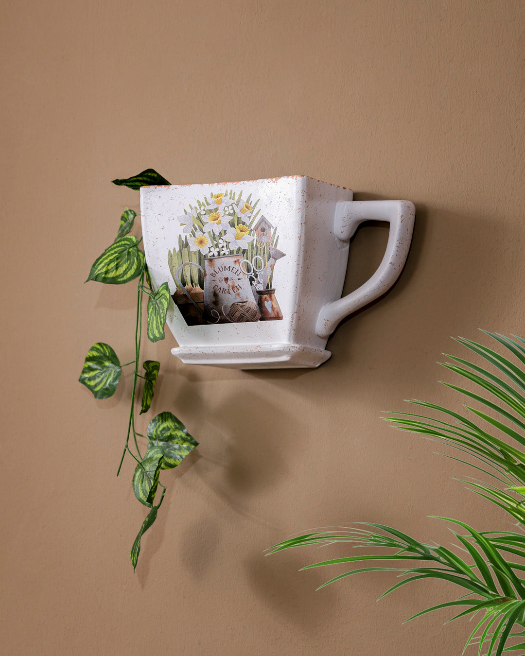 The Cup - Ceramic Wall Planter