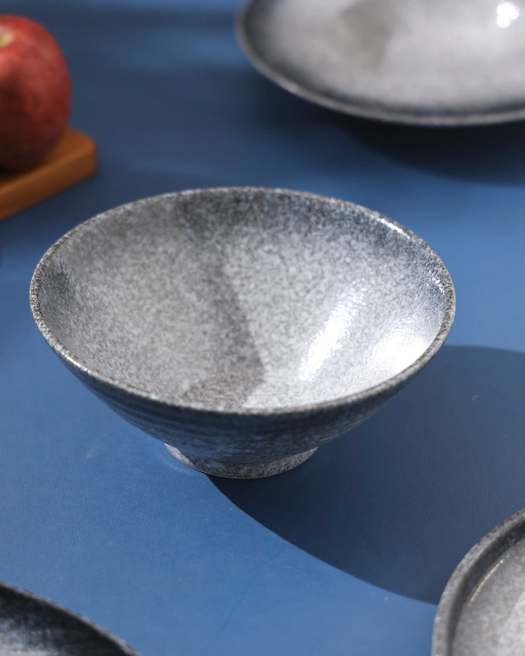 Deep Sea Speckled Serving Bowl