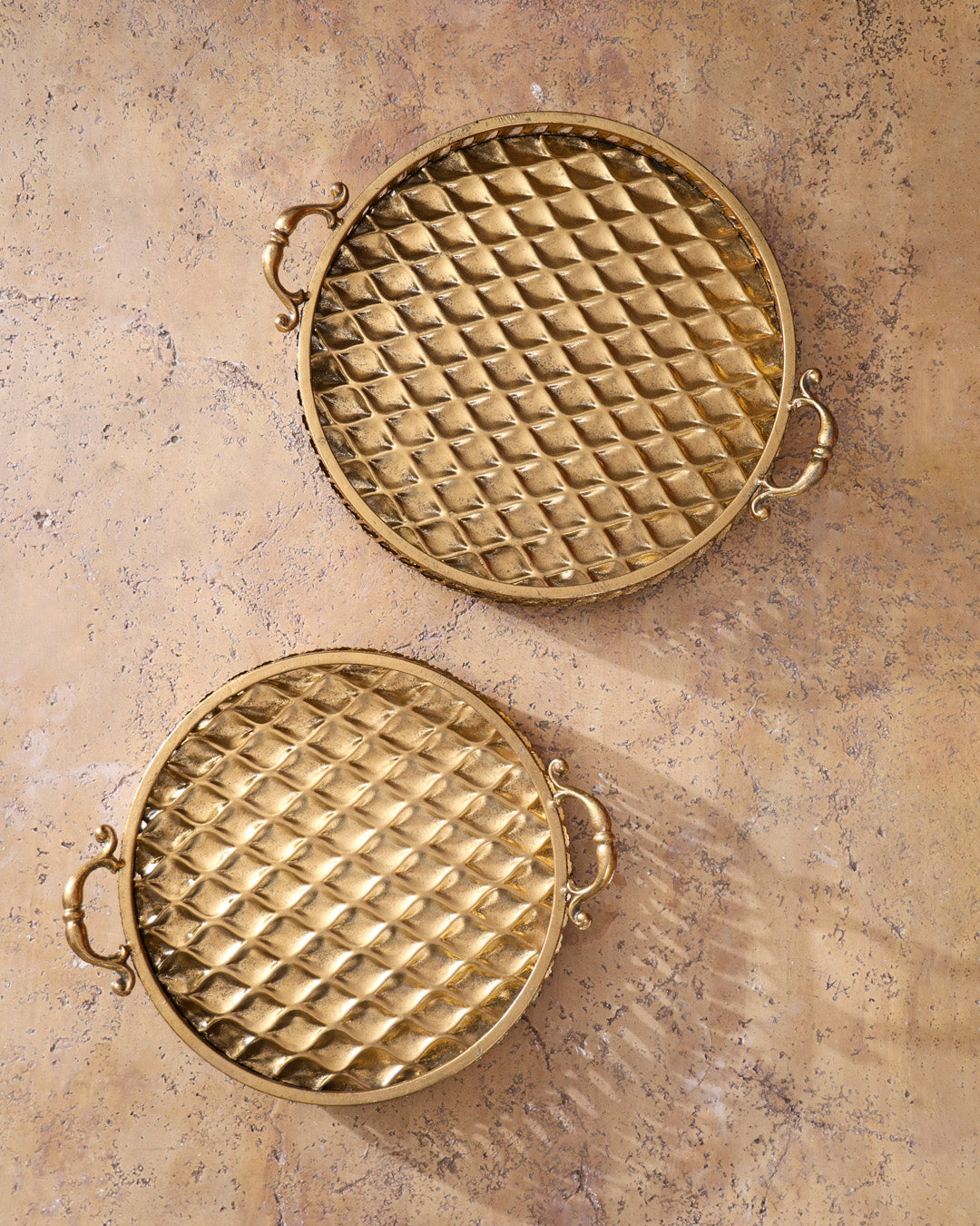 Gold Baroque Serving Tray - Large