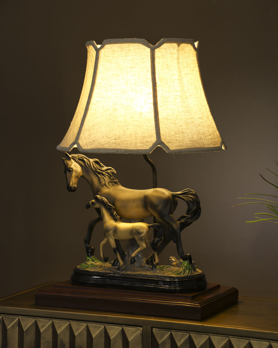 'The Equine Guardian' Horse Table Lamp
