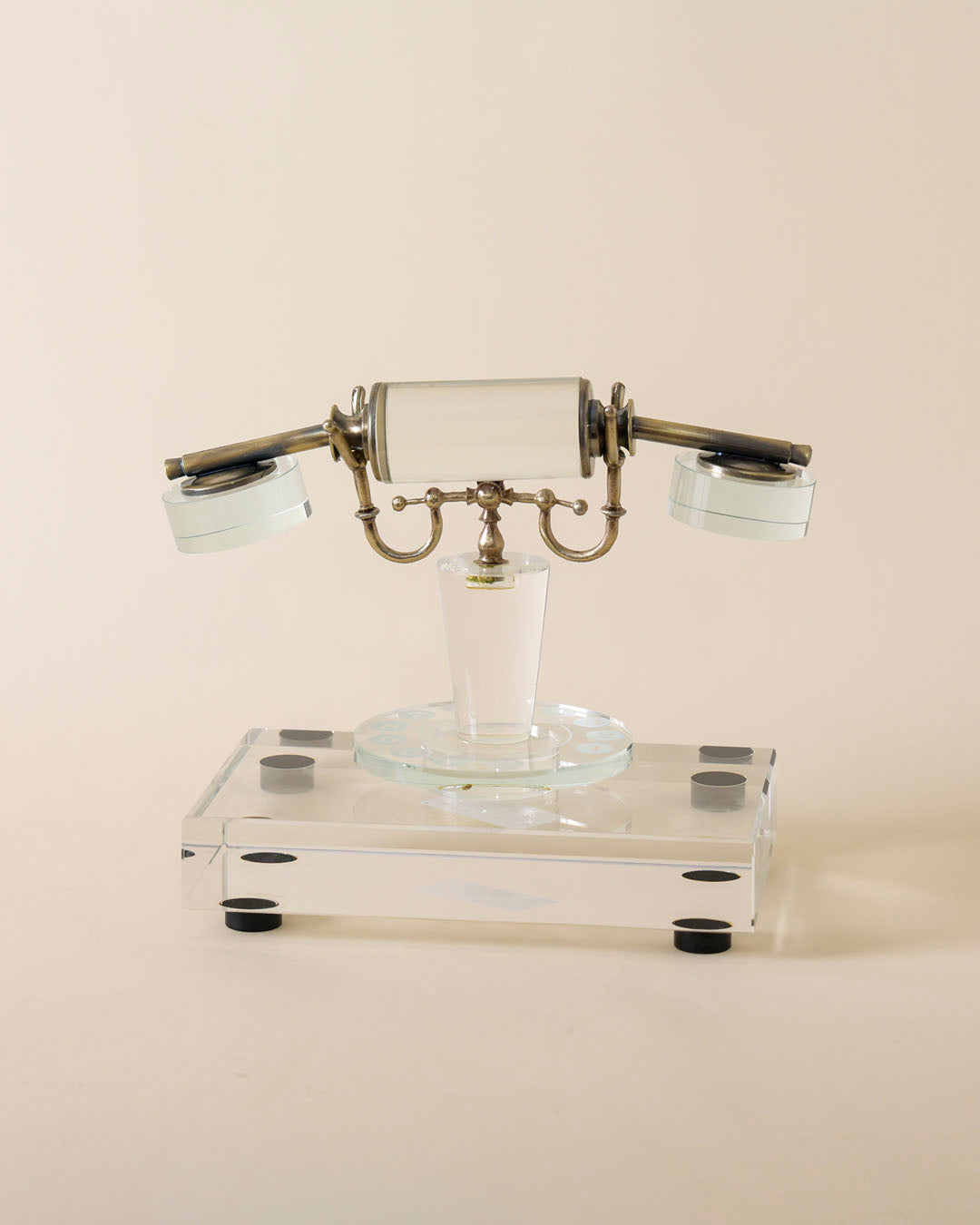 Crystal Antique Telephone Decorative Accent