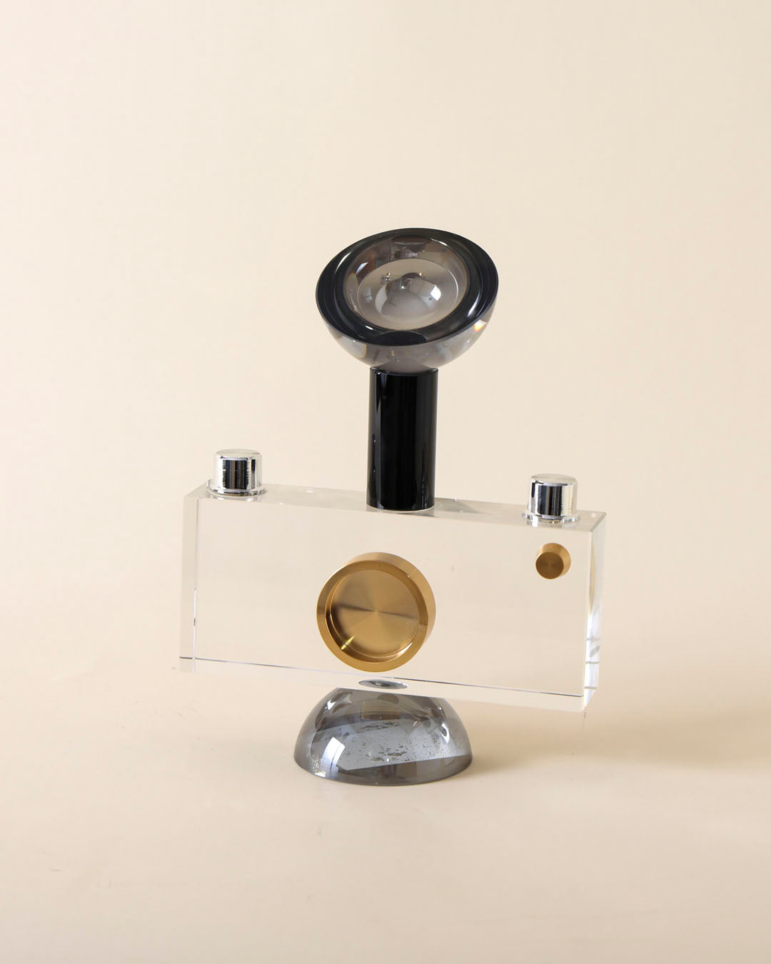 Crystal Vintage Camera Tabletop Decor
