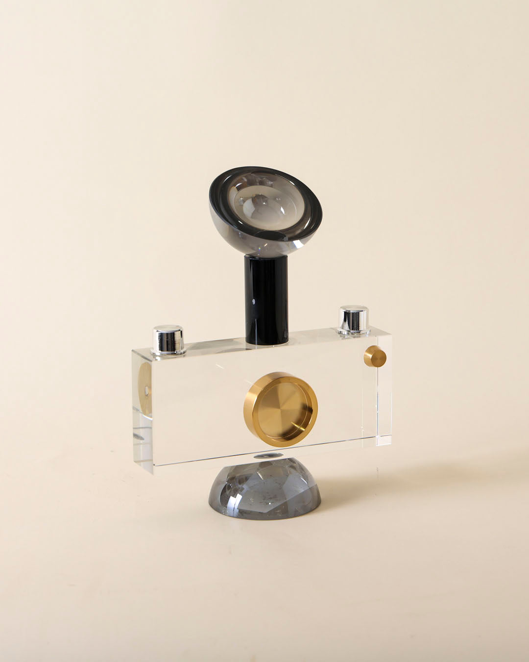 Crystal Vintage Camera Tabletop Decor