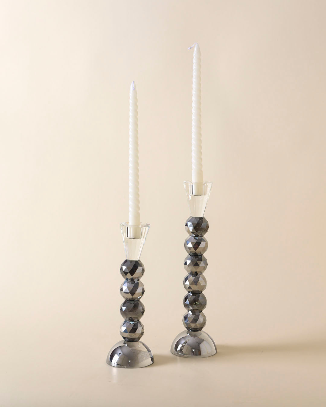 Gleaming Sphere Candle Holder - Big
