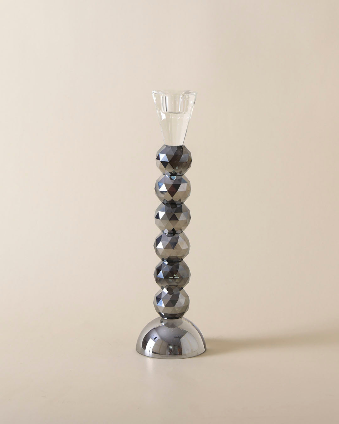 Gleaming Sphere Candle Holder - Big