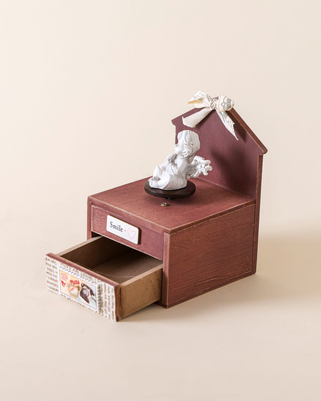Happy Cherub Home - Musical Box