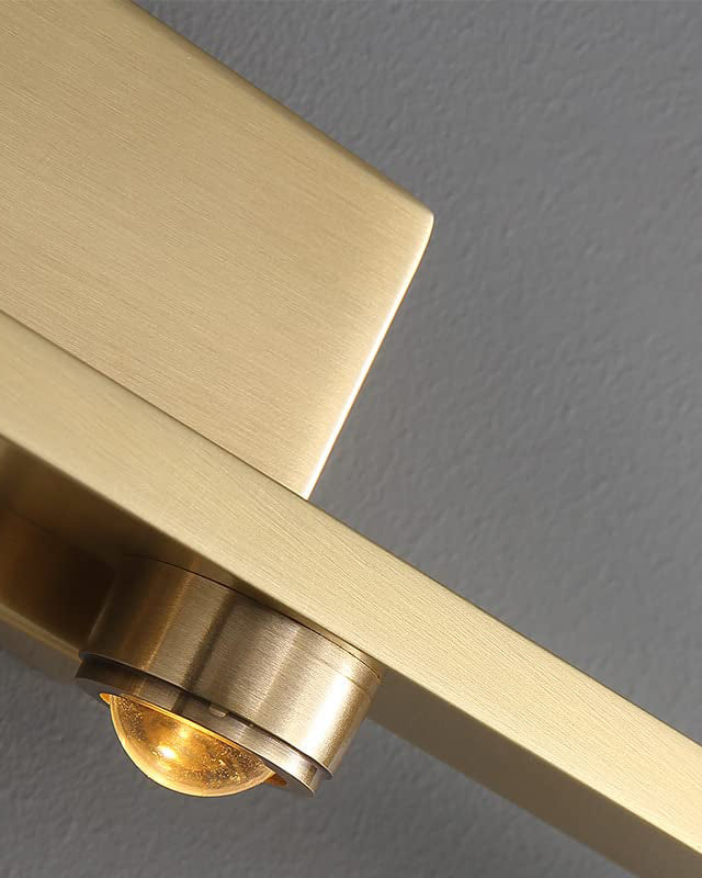 Golden Glow Mirror Wall Light - 3 Lights