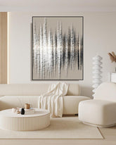 Echo Drift 3D Abstract Oil Painting