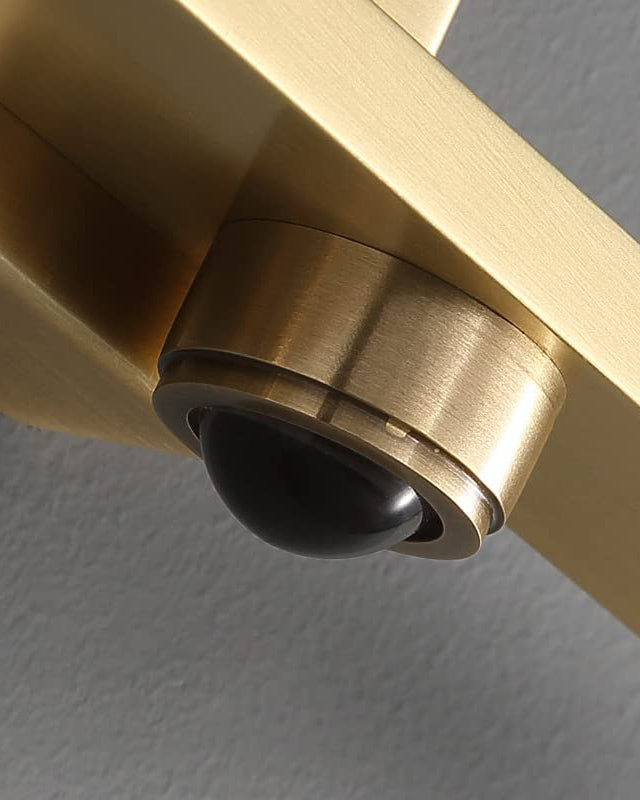 Golden Glow Mirror Wall Light - 3 Lights