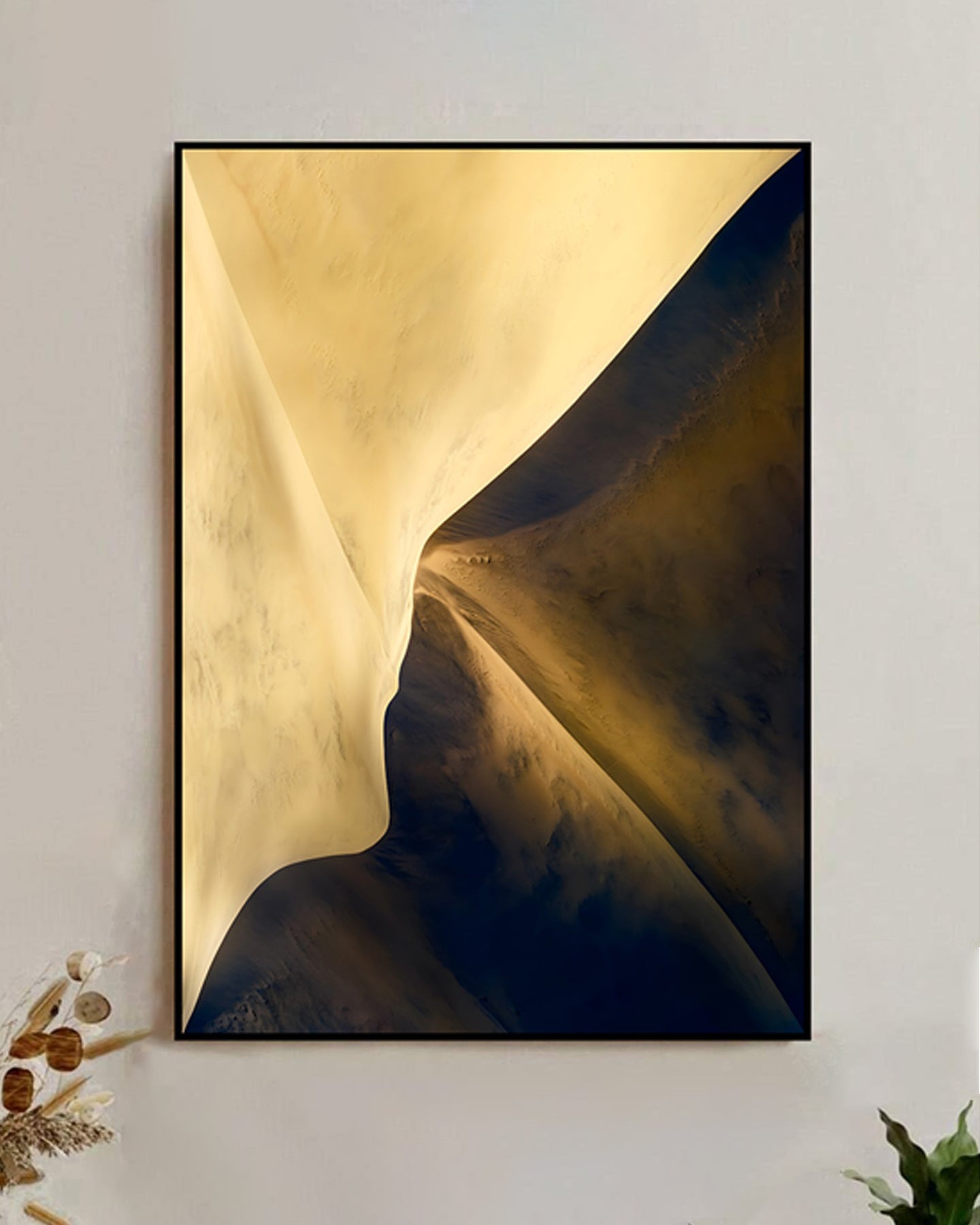 Desert Veil 3D Abstract Oil Painting