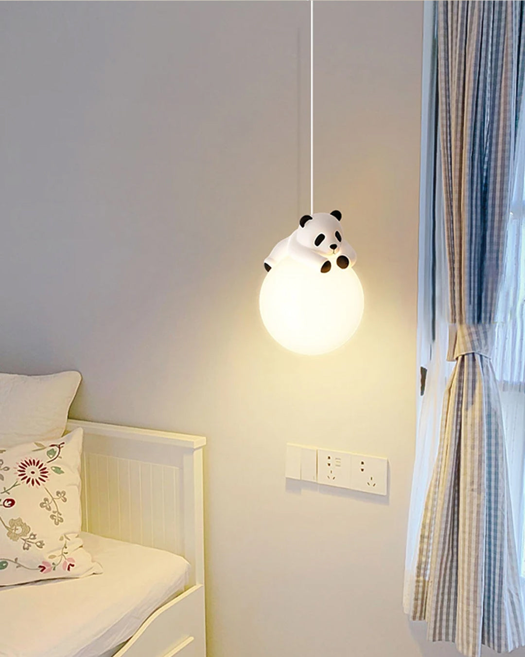 Panda Glow Hanging Pendant Light