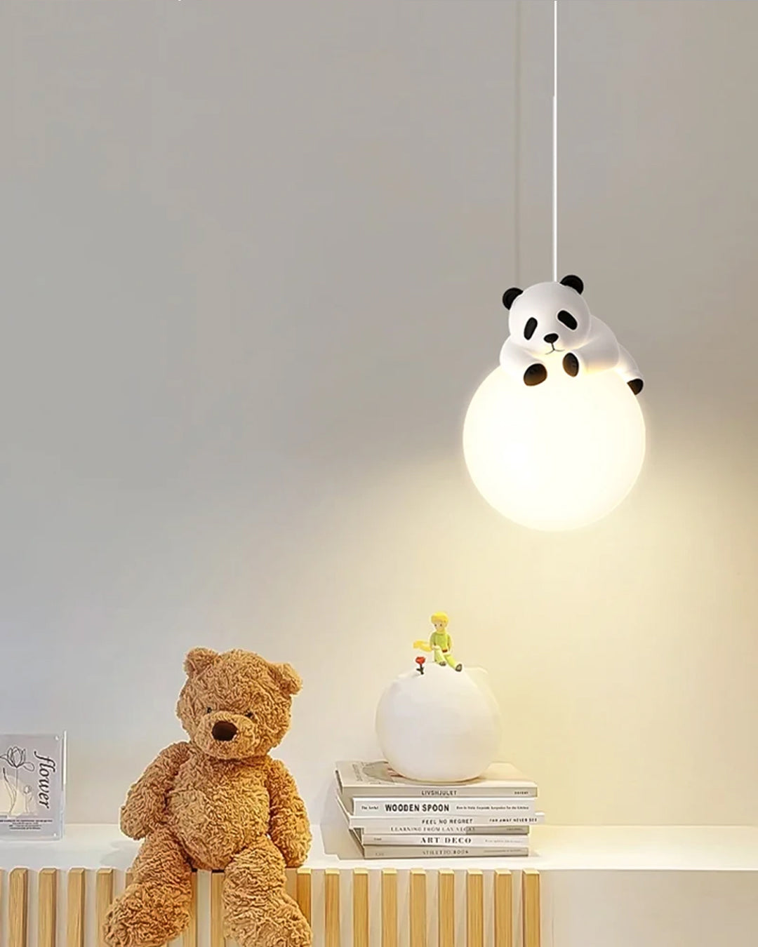 Panda Glow Hanging Pendant Light