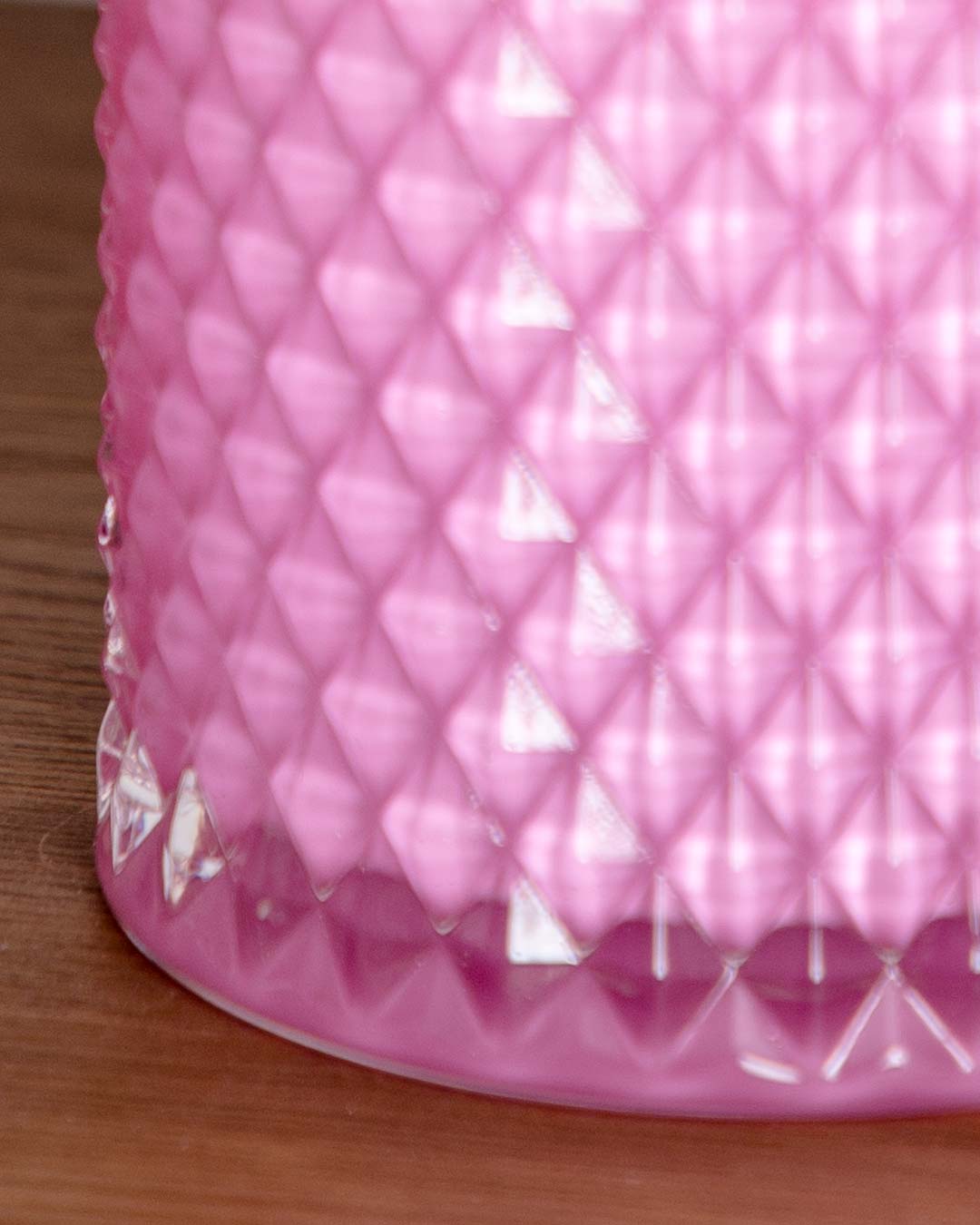 Diamond Candy Buffet Jar - Pink - The Decor Kart