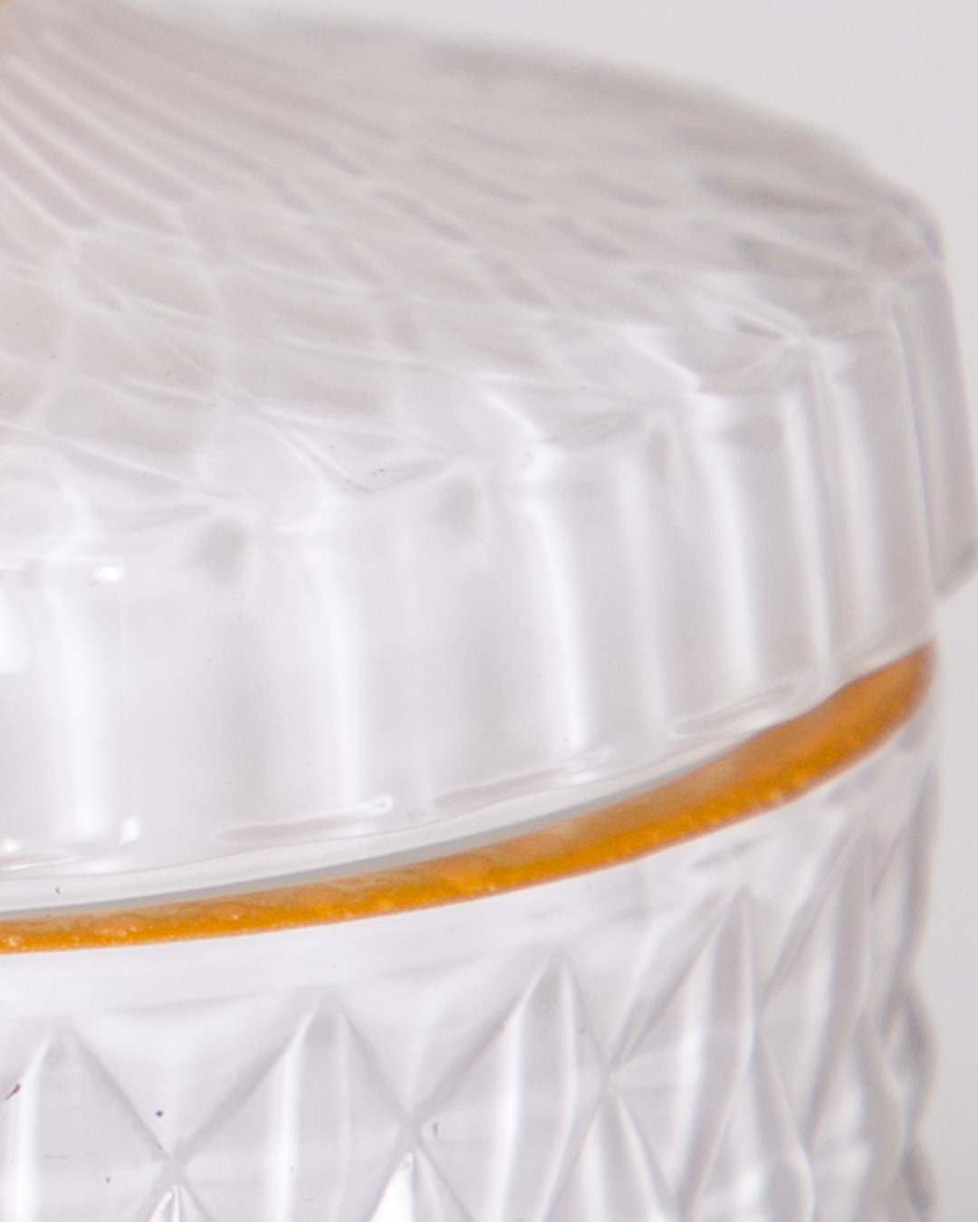 Diamond Candy Buffet Jar - White - The Decor Kart