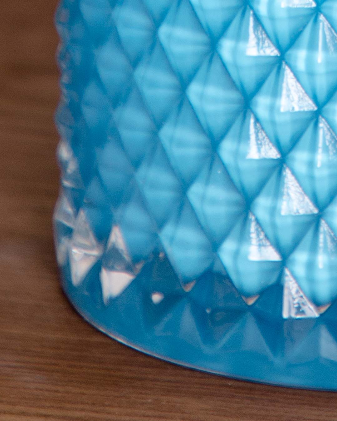 Diamond Candy Buffet Jar - Blue - The Decor Kart