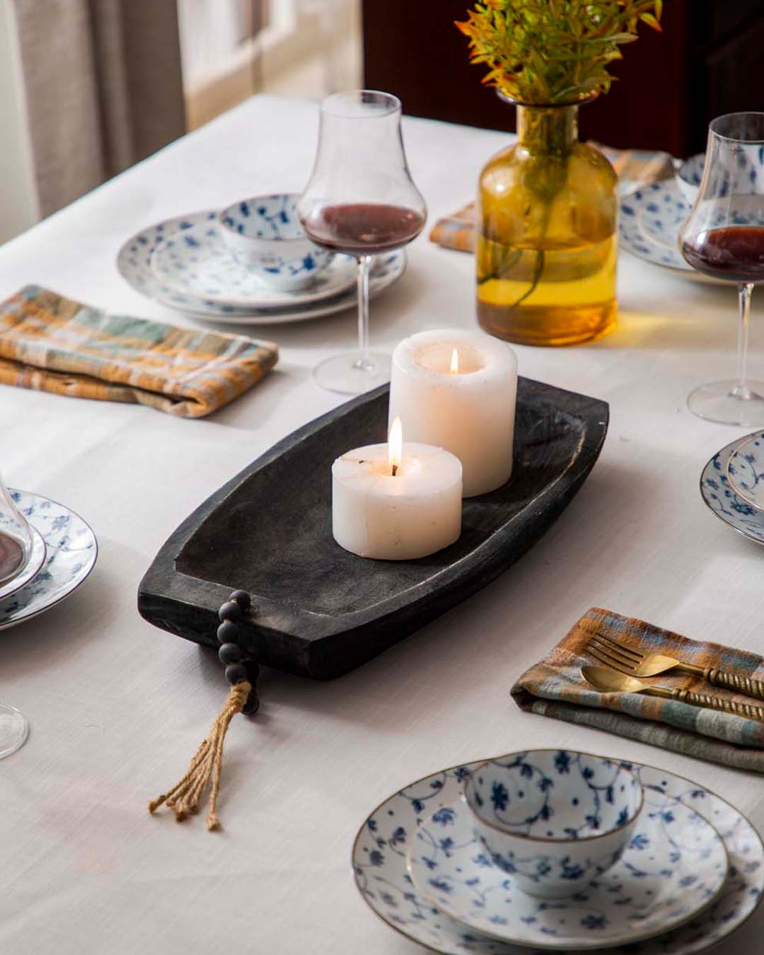 Handcrafted Hanlin Wooden Tray