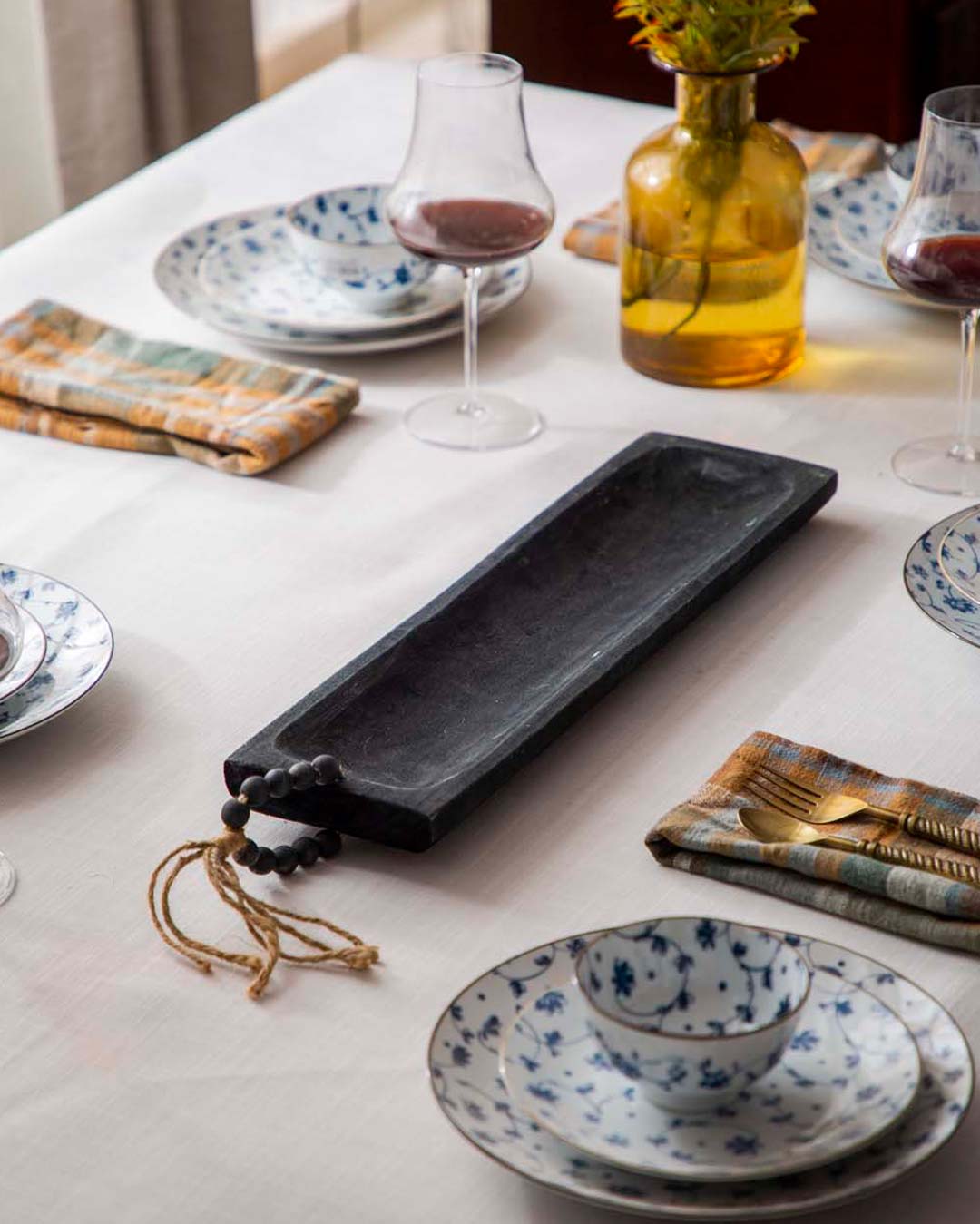 Handcrafted Hanlin Wooden Tray