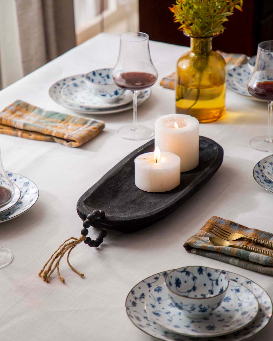 Handcrafted Hanlin Wooden Tray