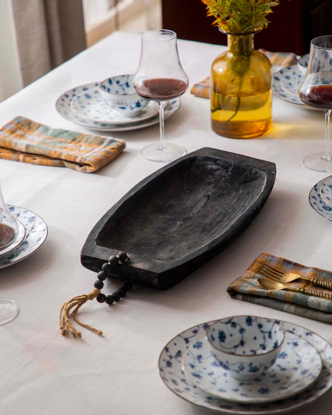 Handcrafted Hanlin Wooden Tray