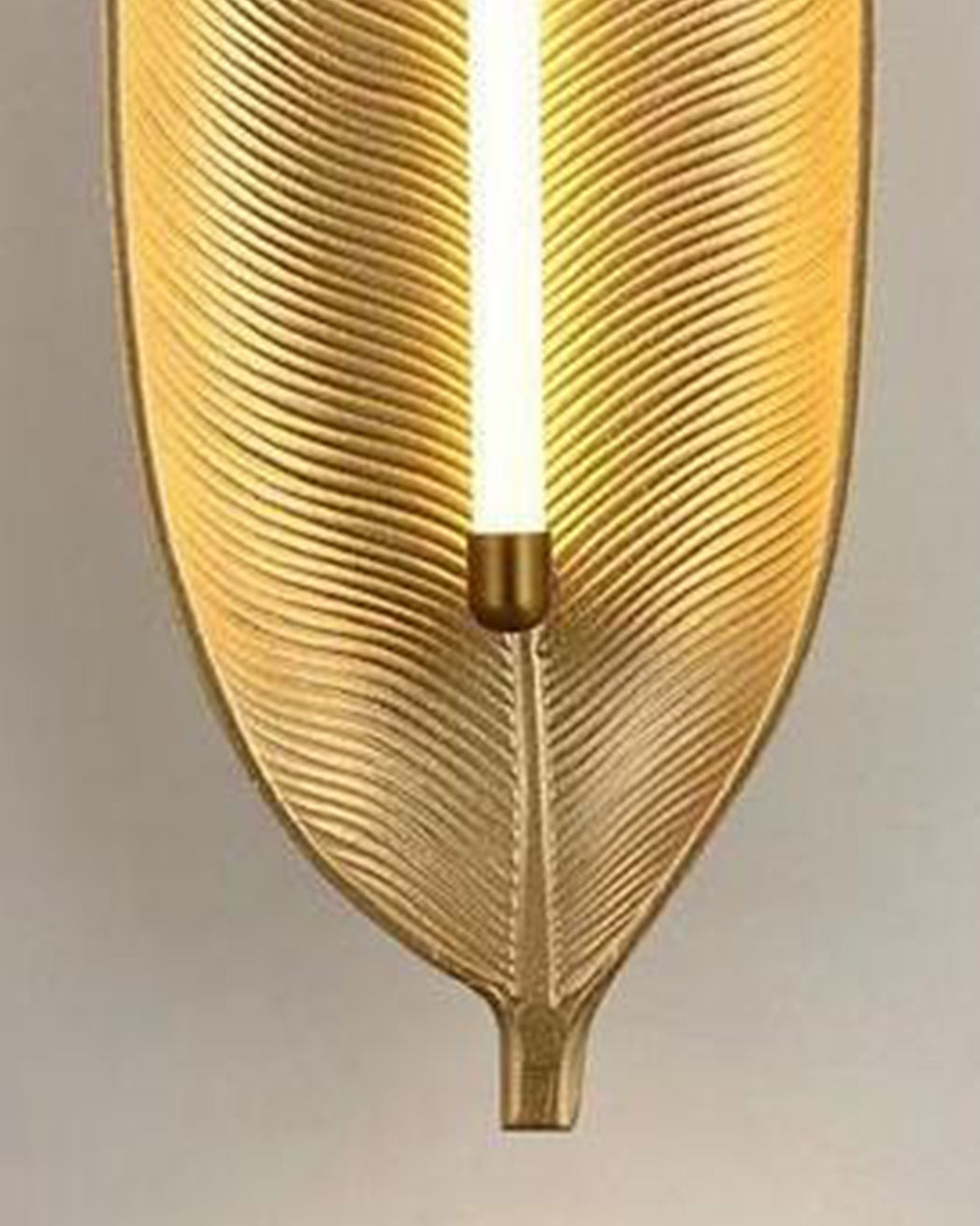 Golden Leaf Modern Wall Light