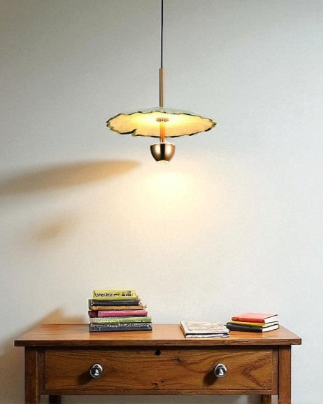 Lotus Halo Pendant Light - White