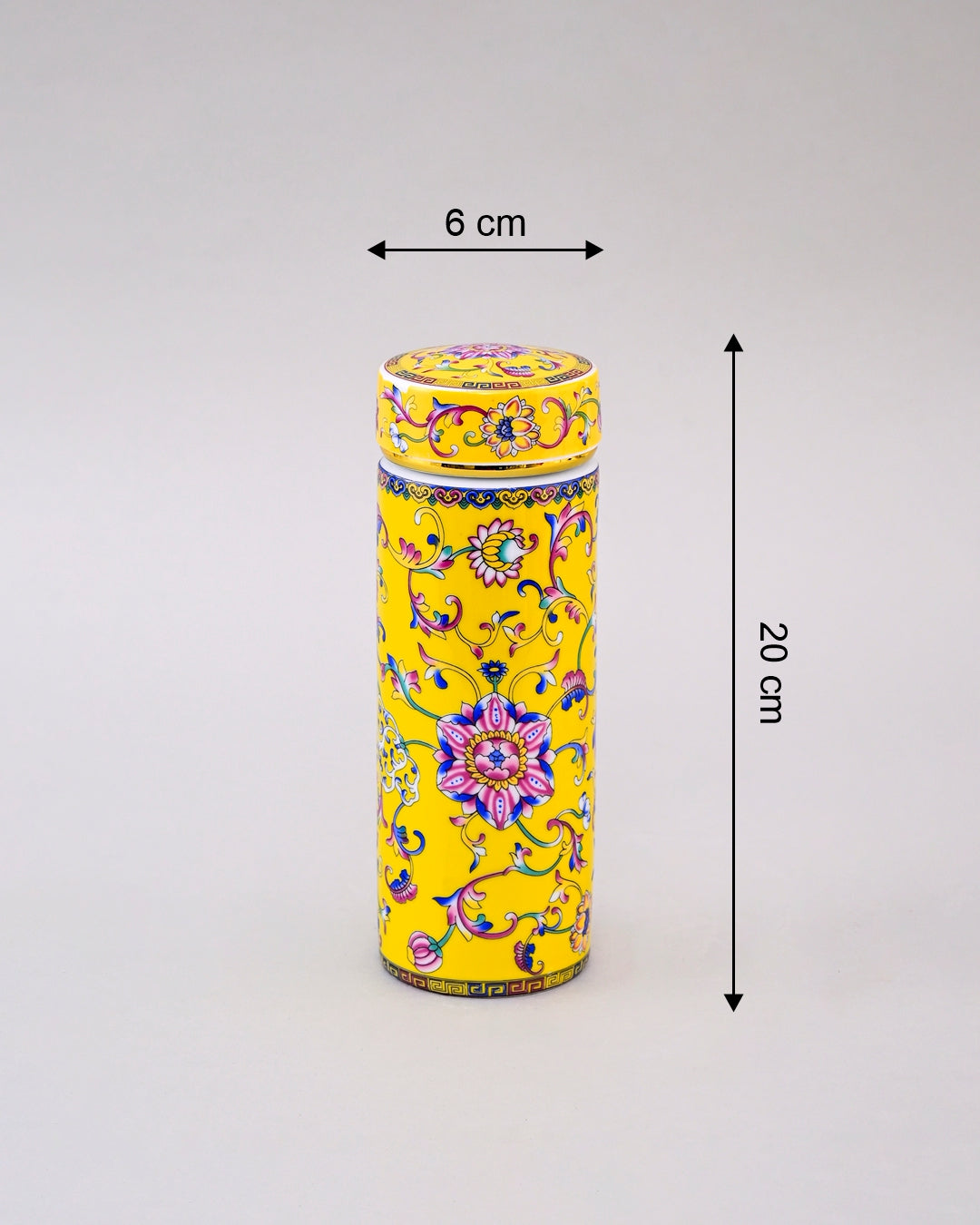 Ceramic Travel Flask - Yellow