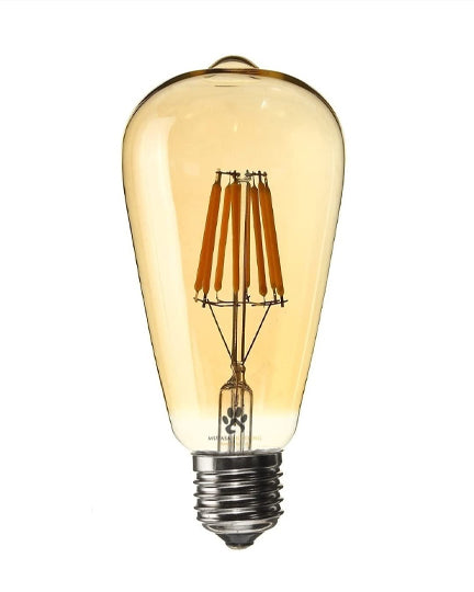 E27 Filament LED Bulb - Set Of 3