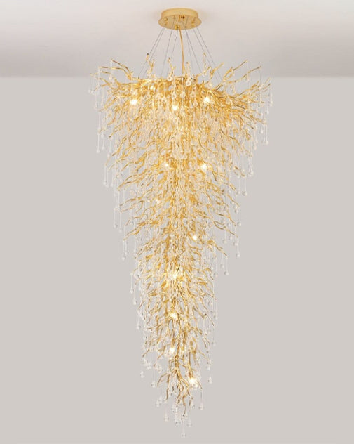 Aurora Crystal Vine Chandelier