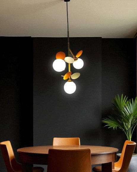 Citrus Bloom Cluster Pendant Light - 3 Blub