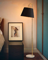 Modern Loop-Top Floor Lamp