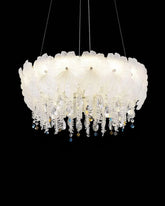 Floral Crystal Chandelier - 600MM