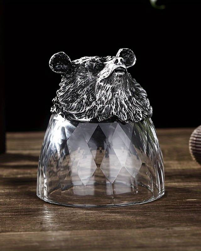 Bear Animal Head Shot Glass - The Decor Kart