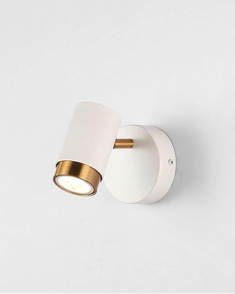 Pictures Artwort White Cylindrical Spotlight 9W