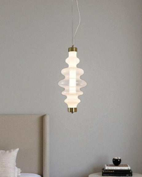 Aurora Globe Pendant Light - White