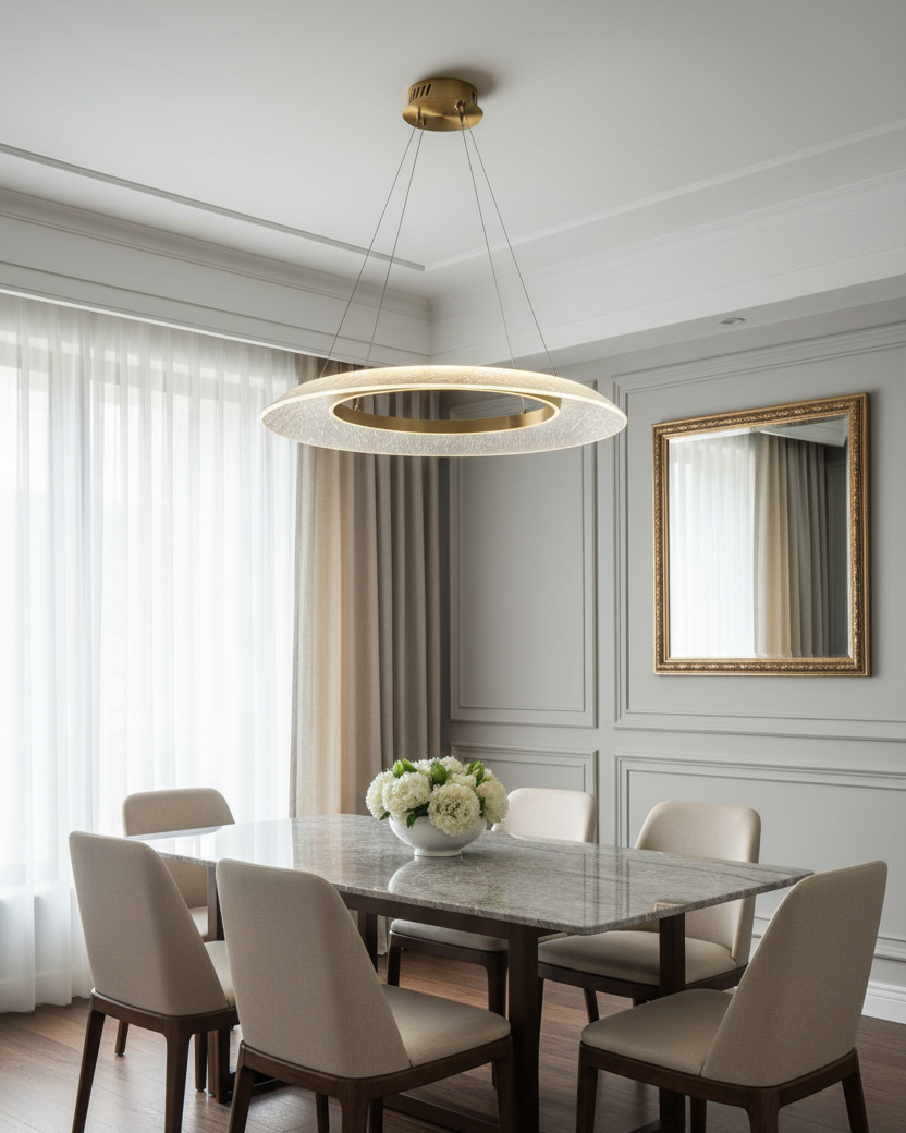 Celestia Halo Ring Chandelier