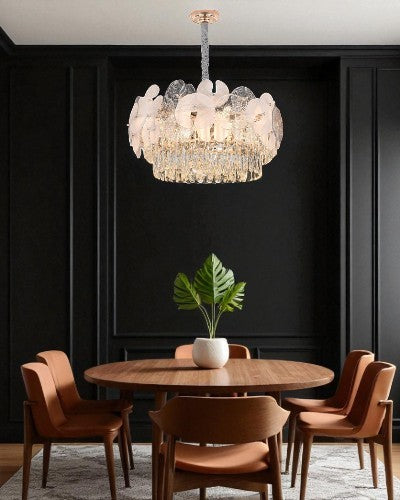 Petal Luxe Crystal Chandelier