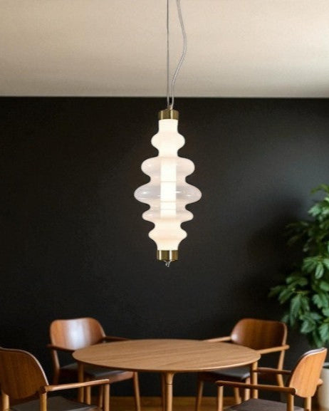 Aurora Globe Pendant Light - White