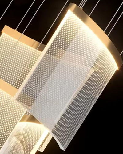 Luma Prism Layered Chandelier