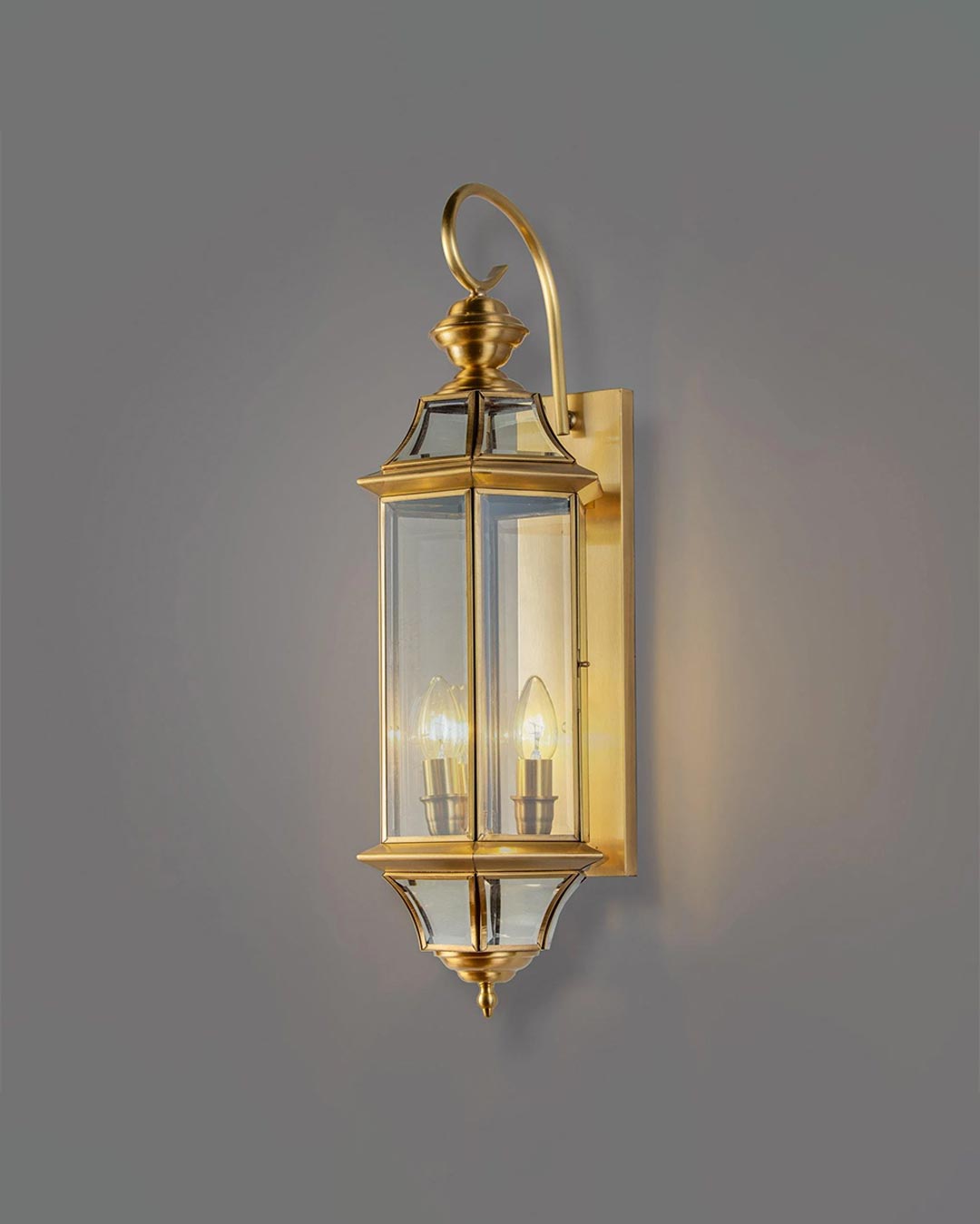 Vintage Retro Brass Wall Light - The Decor Kart