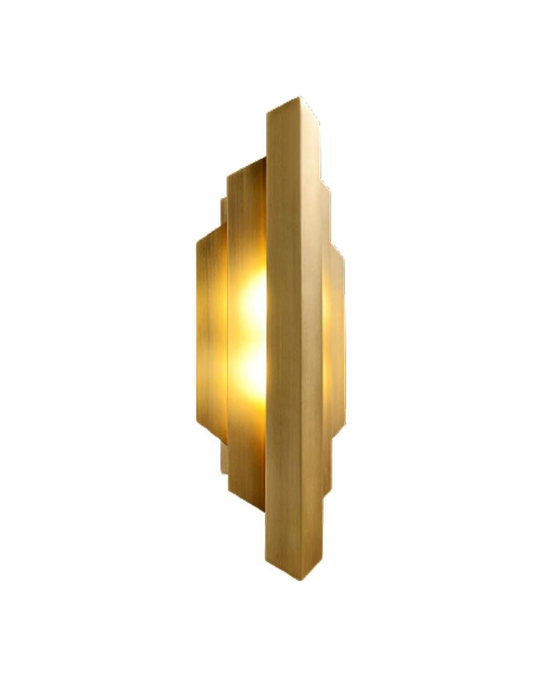 Postmodern Golden Wall Light - The Decor Kart