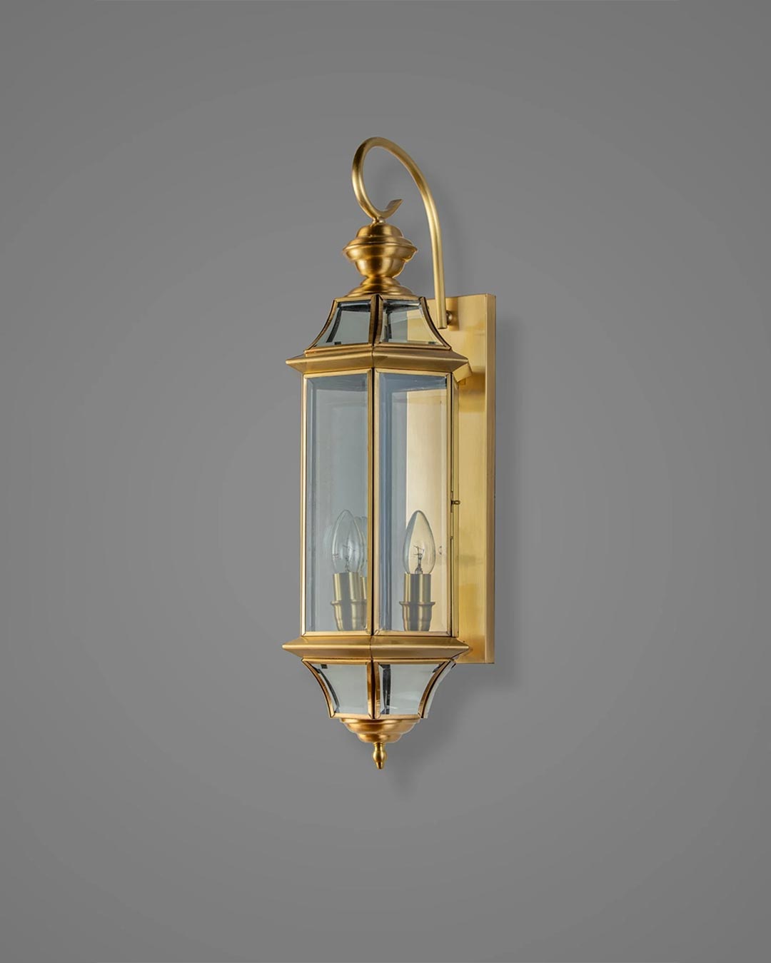 Vintage Retro Brass Wall Light - The Decor Kart