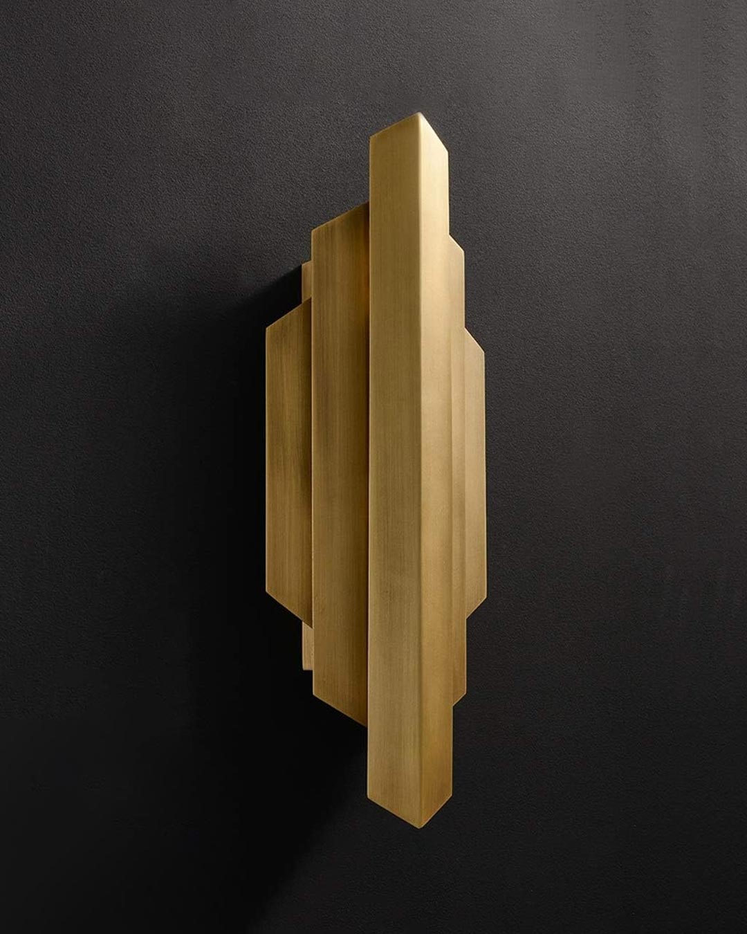 Postmodern Golden Wall Light - The Decor Kart