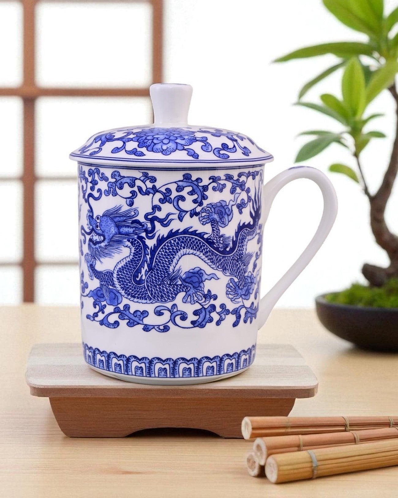 Imperial Dragon – Oriental Porcelain Mug