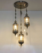 Vintage Moroccan Hanging Pendant Light