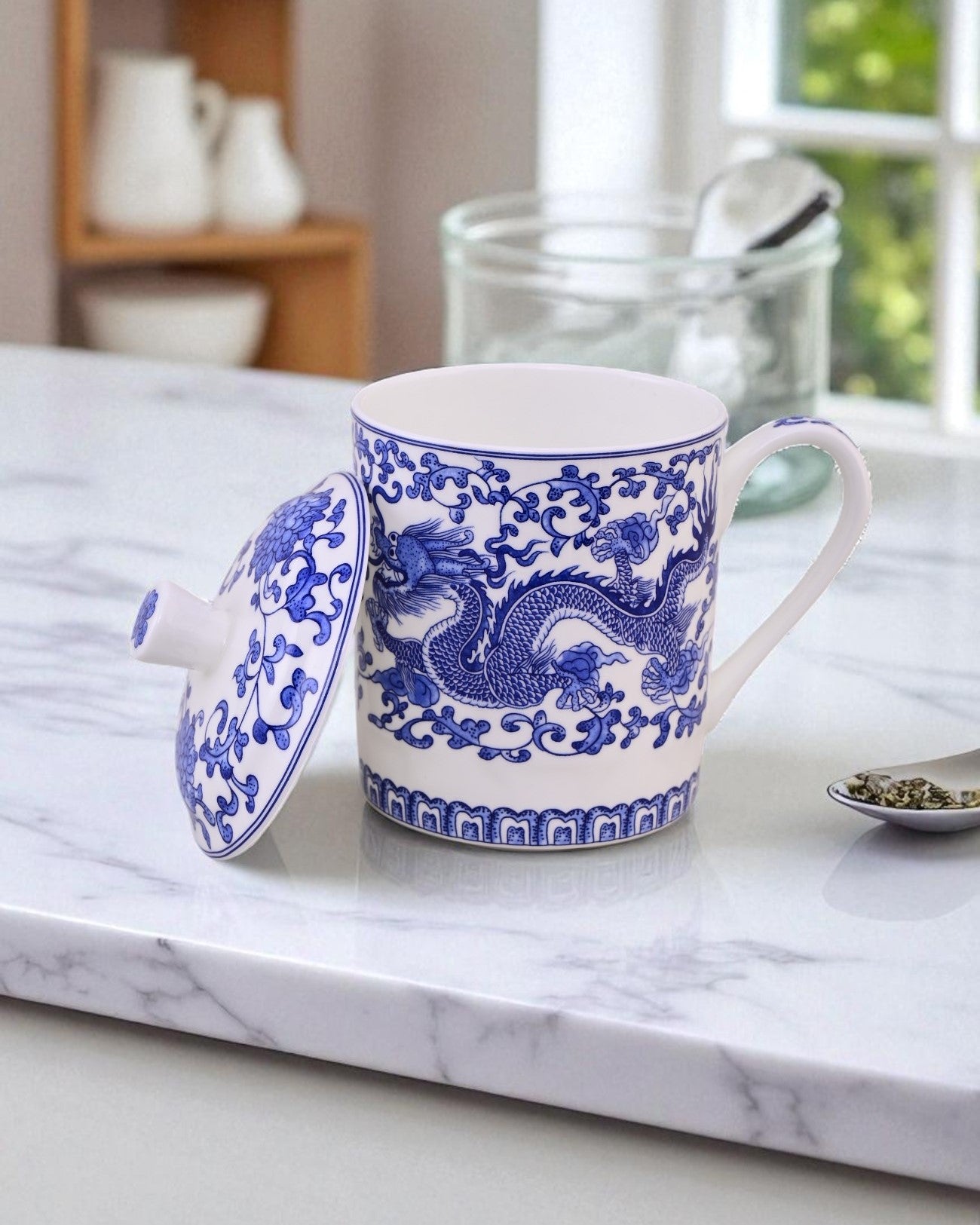 Imperial Dragon – Oriental Porcelain Mug