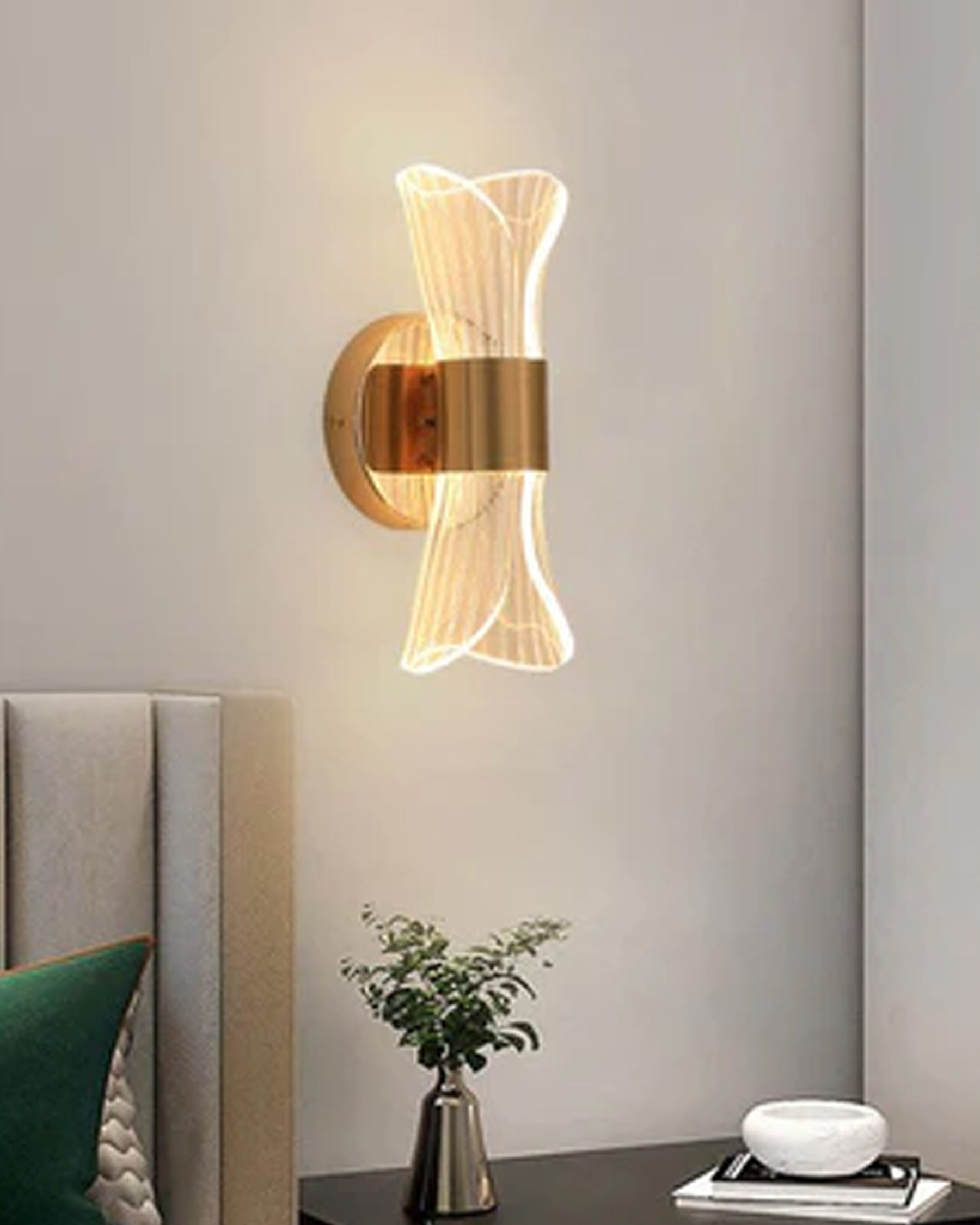 Petal Shape LED Wall Sconces - The Decor Kart