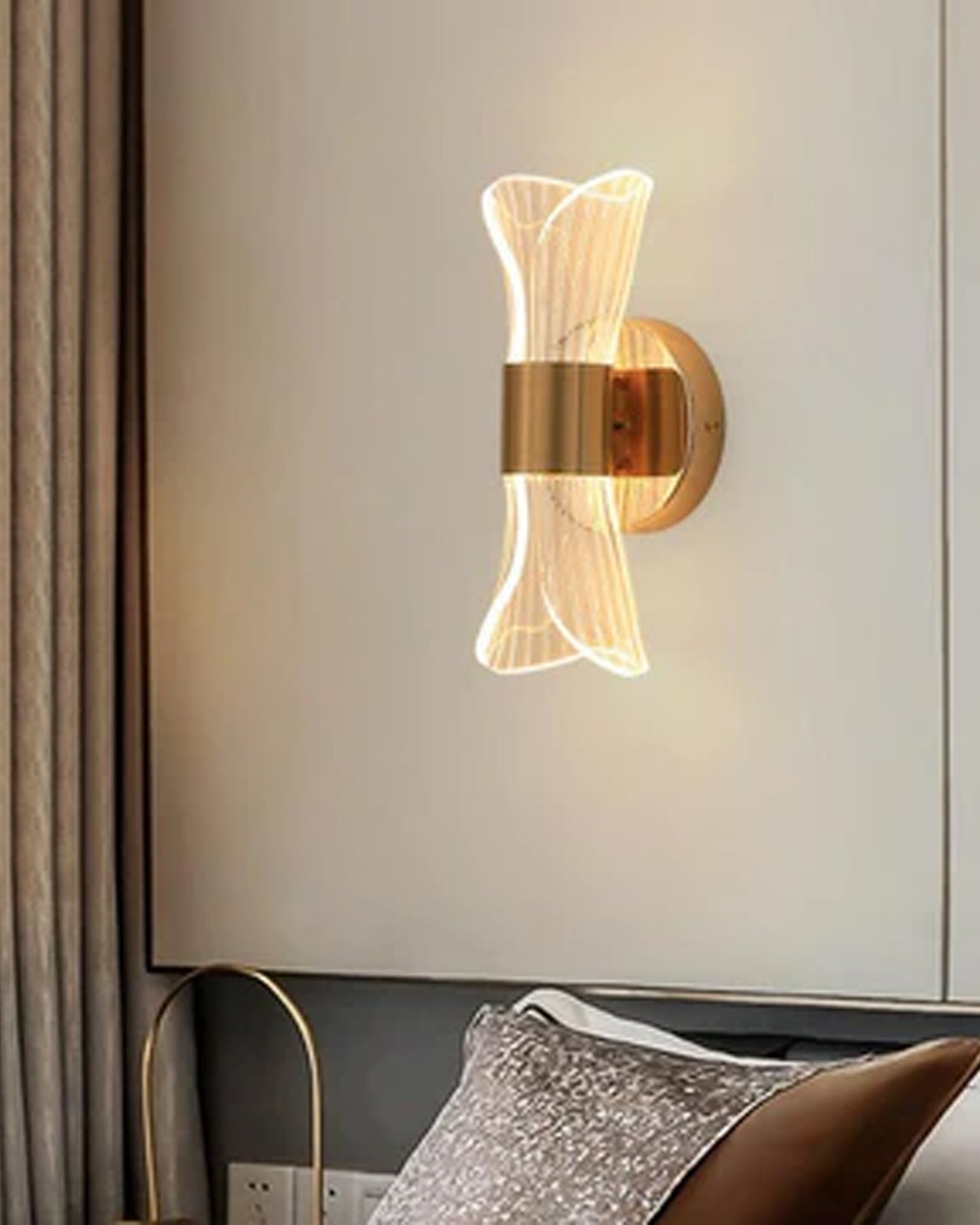 Petal Shape LED Wall Sconces - The Decor Kart