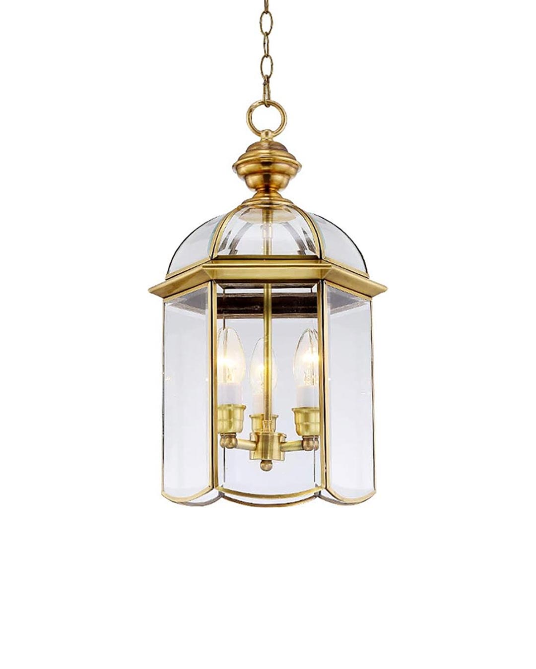 'European' Brass Pendant Light - The Decor Kart