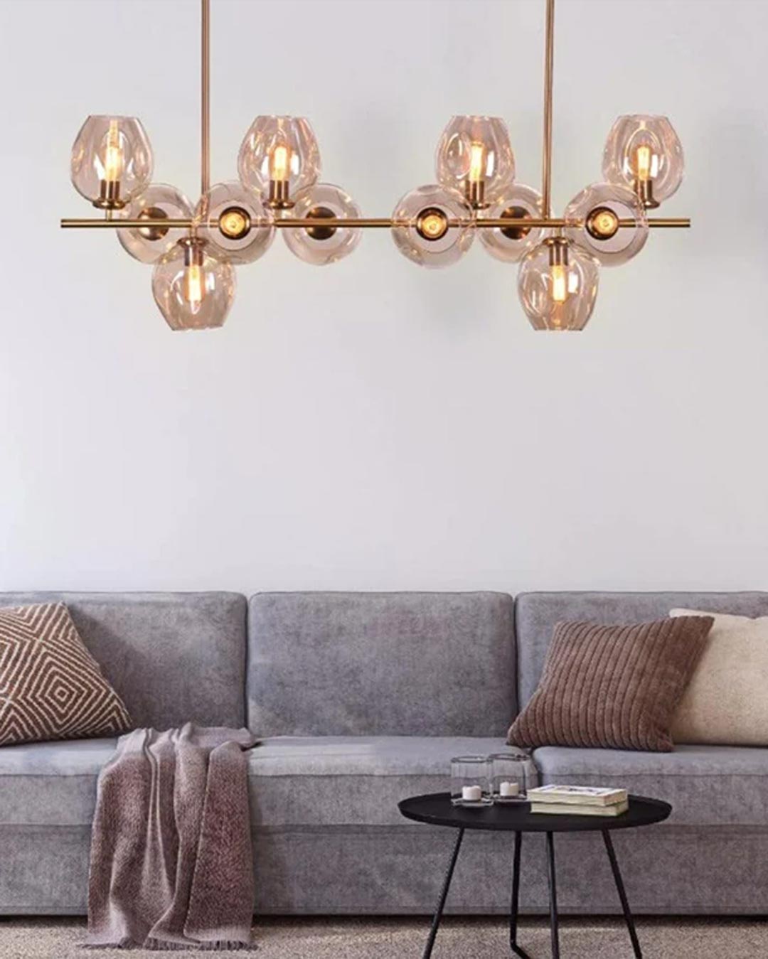 Tangled Fixture Chandelier - Amber - The Decor Kart