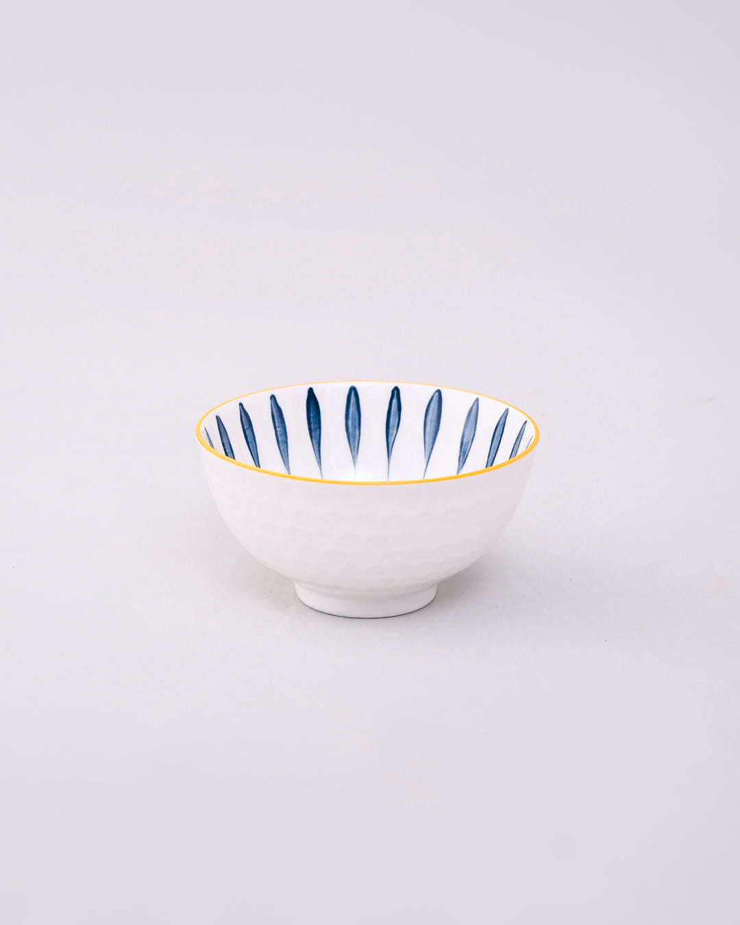 Sapphire Lines Ceramic Katori - Set Of 2